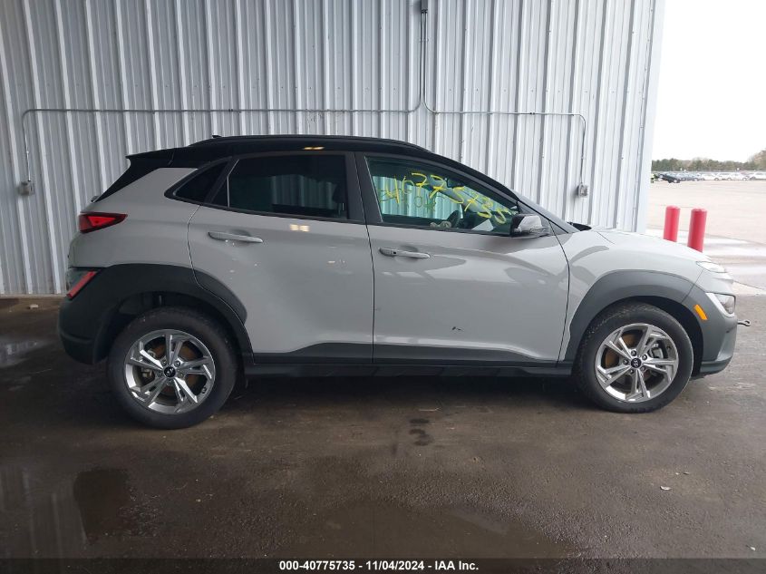 2022 Hyundai Kona Sel VIN: KM8K6CAB5NU883744 Lot: 40775735