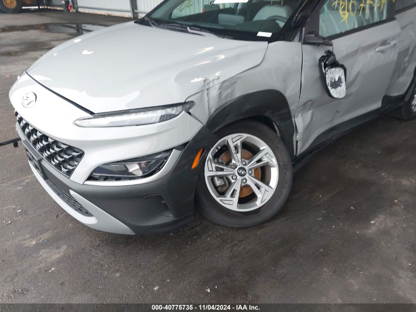 2022 Hyundai Kona Sel VIN: KM8K6CAB5NU883744 Lot: 40775735