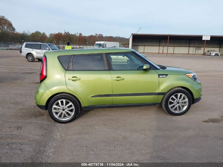 2018 Kia Soul + VIN: KNDJP3A51J7905271 Lot: 40775736