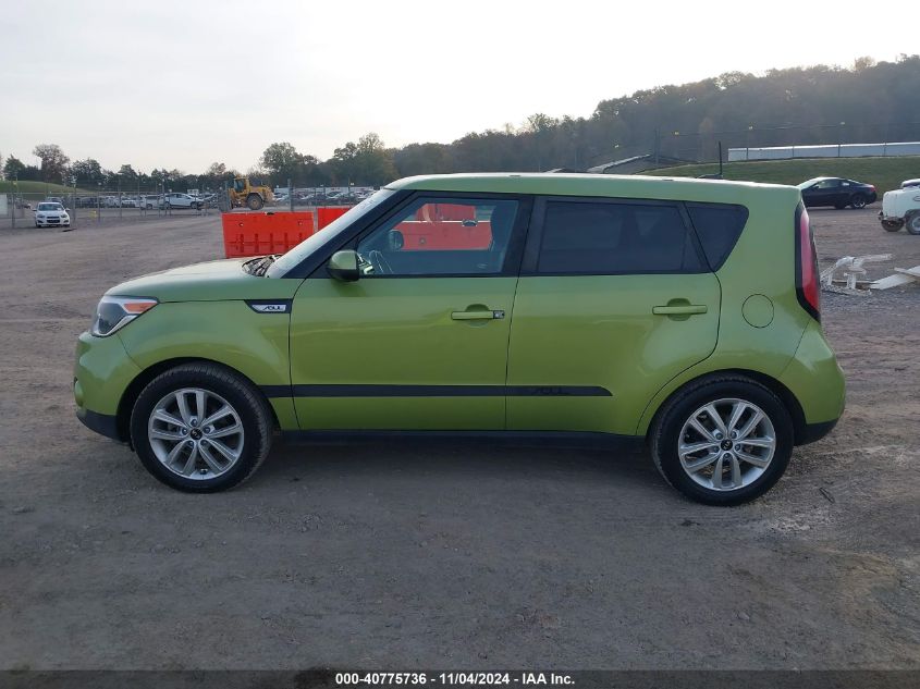 2018 Kia Soul + VIN: KNDJP3A51J7905271 Lot: 40775736