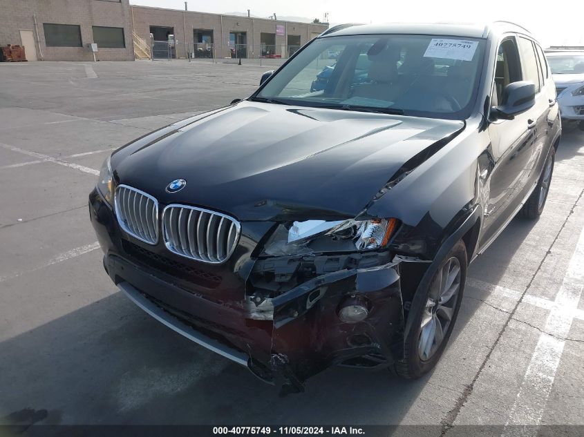 2011 BMW X3 xDrive28I VIN: 5UXWX5C50BL704144 Lot: 40775749