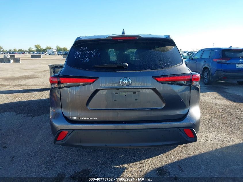 2021 Toyota Highlander L VIN: 5TDCZRAH5MS044879 Lot: 40775752