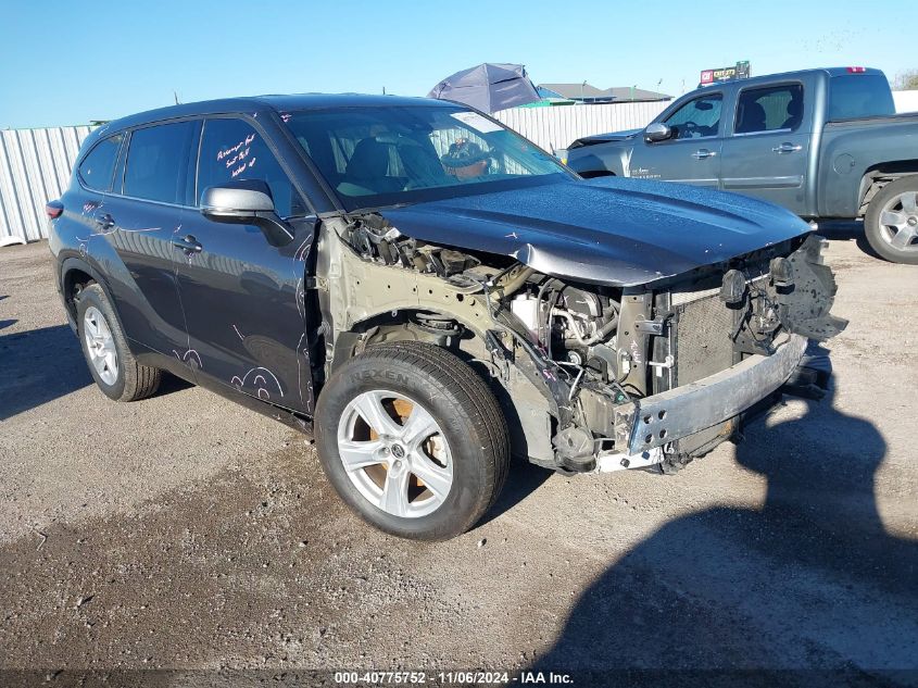 VIN 5TDCZRAH5MS044879 2021 TOYOTA HIGHLANDER no.1