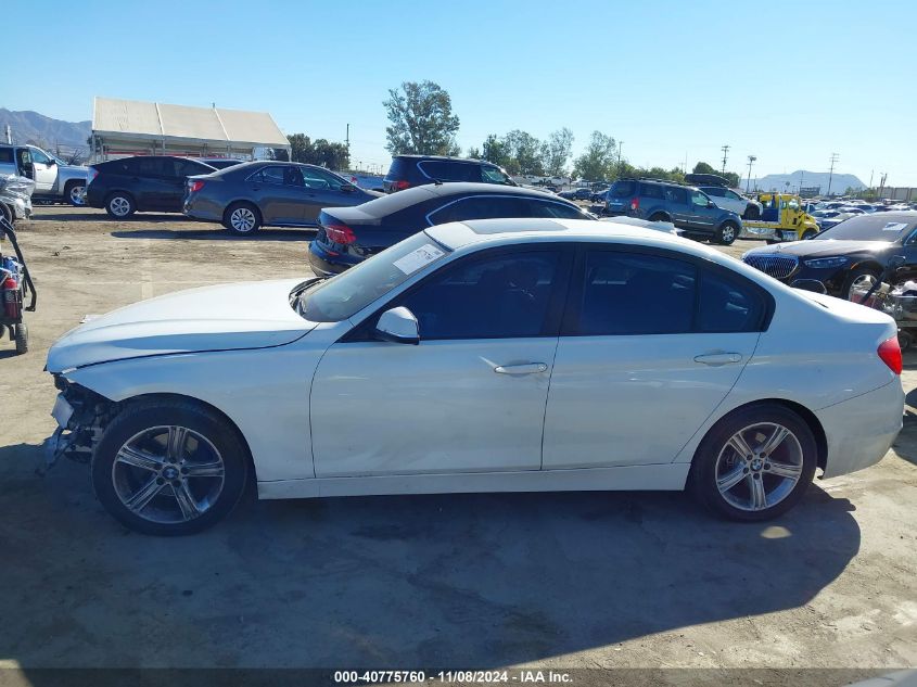 2015 BMW 328I VIN: WBA3A5C50FF610336 Lot: 40775760