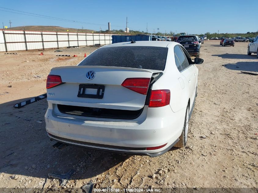 2017 Volkswagen Jetta Gli VIN: 3VW4T7AJ0HM213075 Lot: 40775768