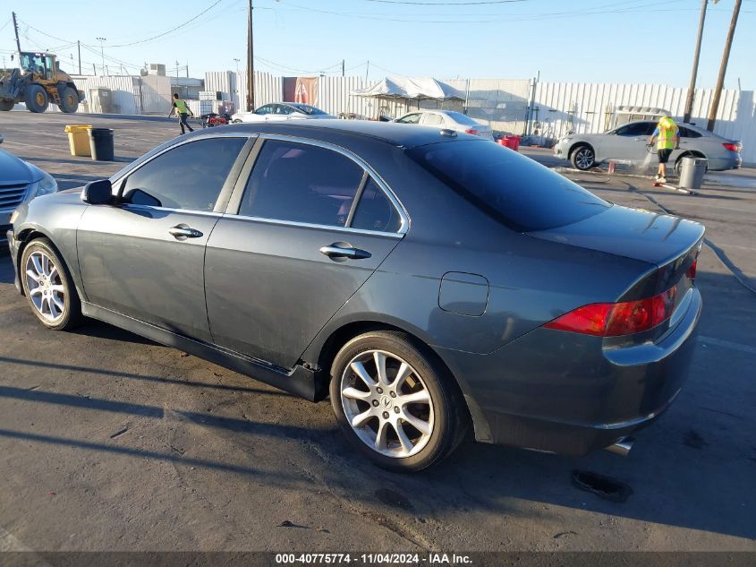 2007 Acura Tsx VIN: JH4CL96987C013875 Lot: 40775774