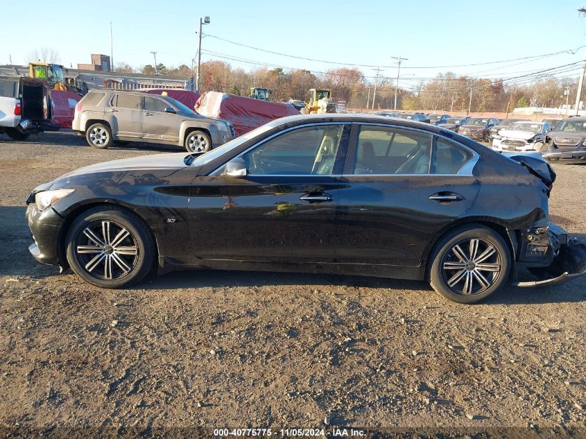 2014 Infiniti Q50 Premium VIN: JN1BV7AR9EM686574 Lot: 40775775