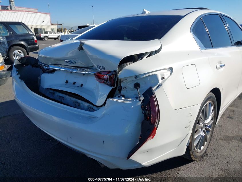 2018 Infiniti Q50 3.0T Luxe VIN: JN1EV7AP8JM353997 Lot: 40775784