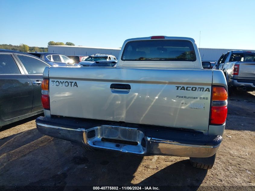 2004 Toyota Tacoma Prerunner VIN: 5TENM92N54Z357252 Lot: 40775802