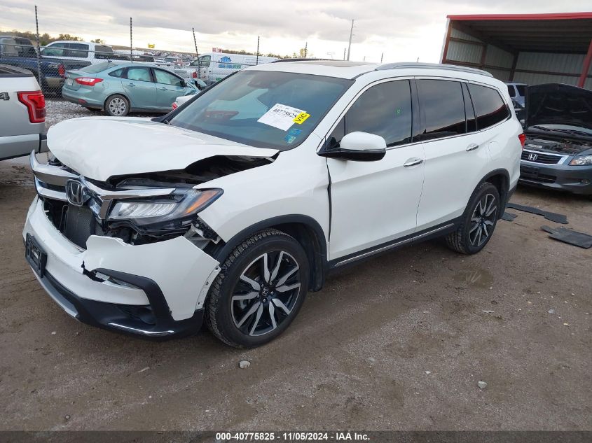 2019 Honda Pilot Elite VIN: 5FNYF6H07KB042274 Lot: 40775825