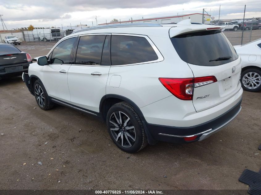 2019 Honda Pilot Elite VIN: 5FNYF6H07KB042274 Lot: 40775825