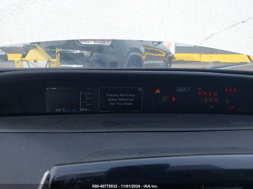 2022 Toyota Prius Nightshade Edition VIN: JTDKAMFU2N3163505 Lot: 40775832