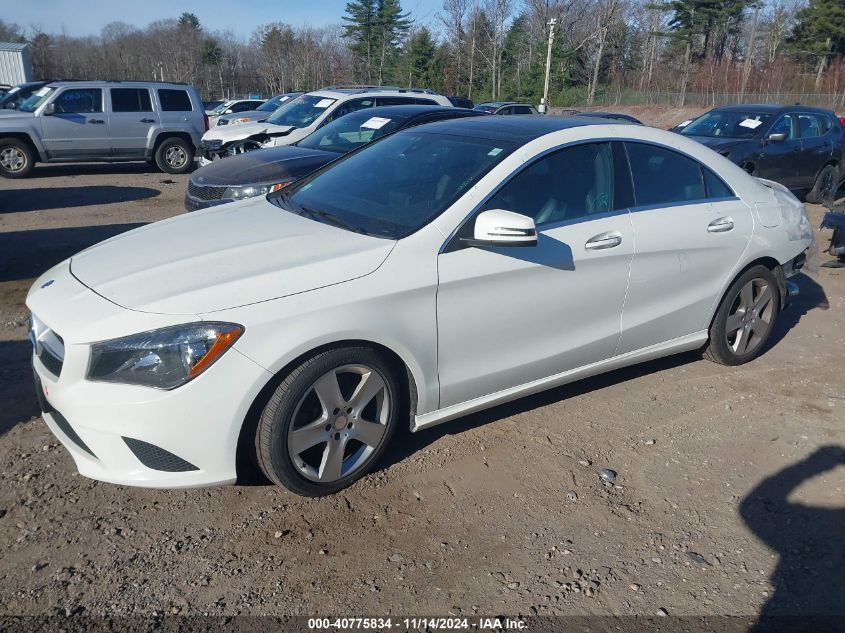 VIN WDDSJ4GB6GN358047 2016 Mercedes-Benz CLA 250, 4... no.2