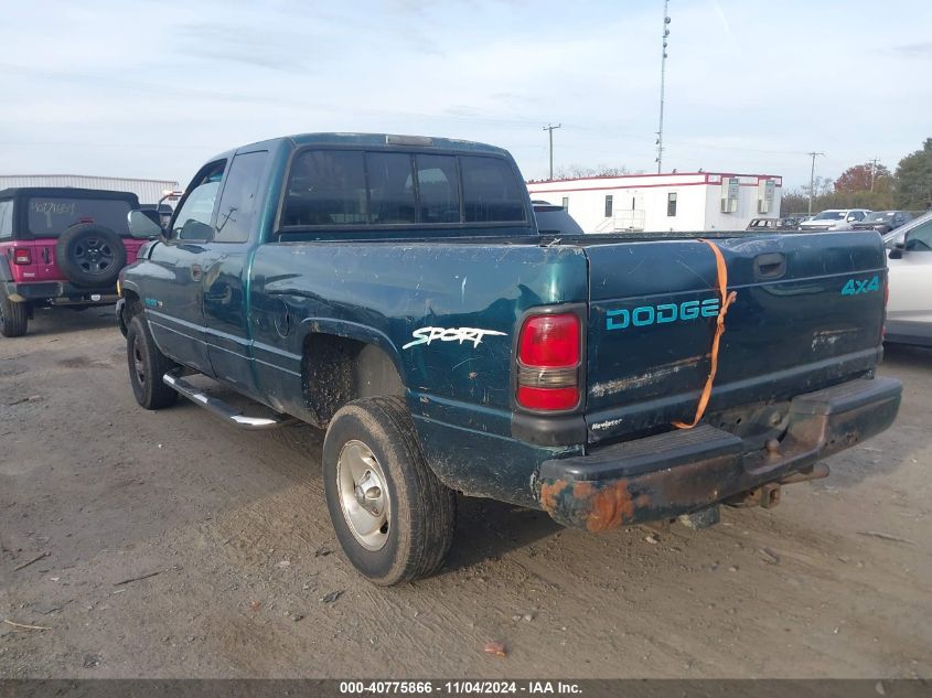 1997 Dodge Ram 1500 St VIN: 1B7HF13Y5VJ506739 Lot: 40775866