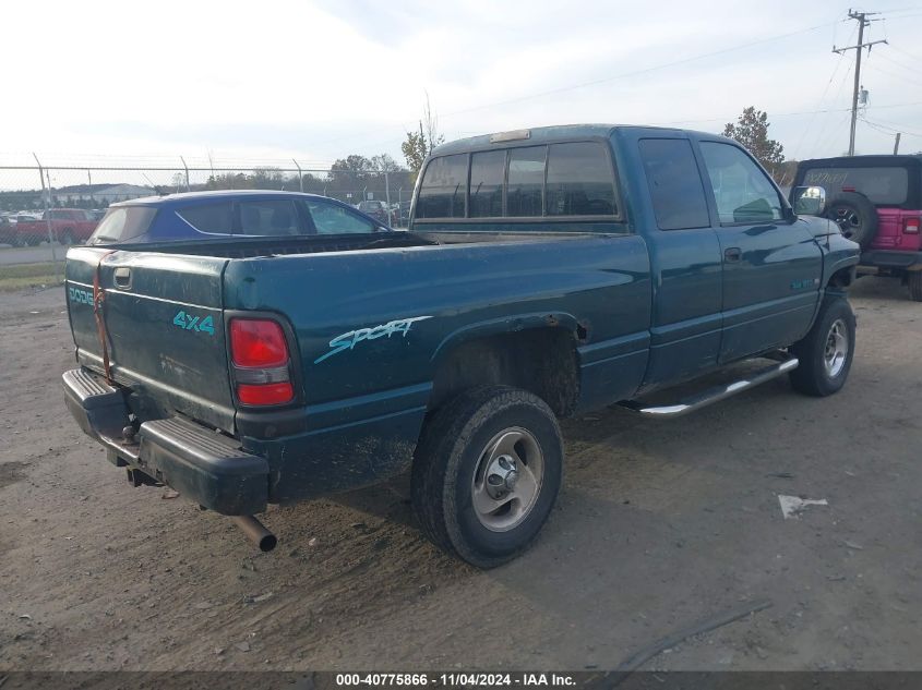 1997 Dodge Ram 1500 St VIN: 1B7HF13Y5VJ506739 Lot: 40775866