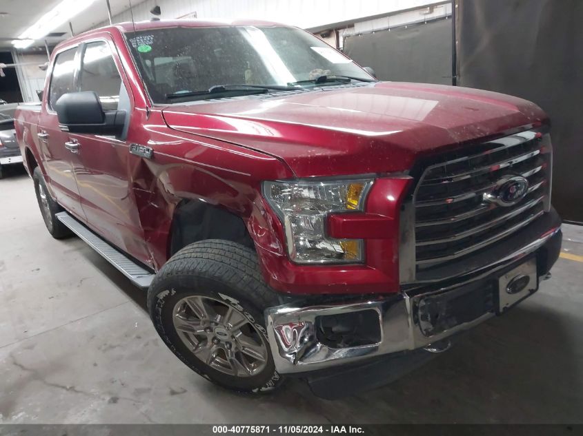 2016 FORD F-150 XLT - 1FTEW1EF5GKD44588