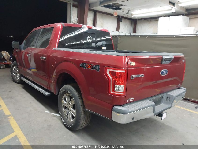 2016 Ford F-150 Xlt VIN: 1FTEW1EF5GKD44588 Lot: 40775871