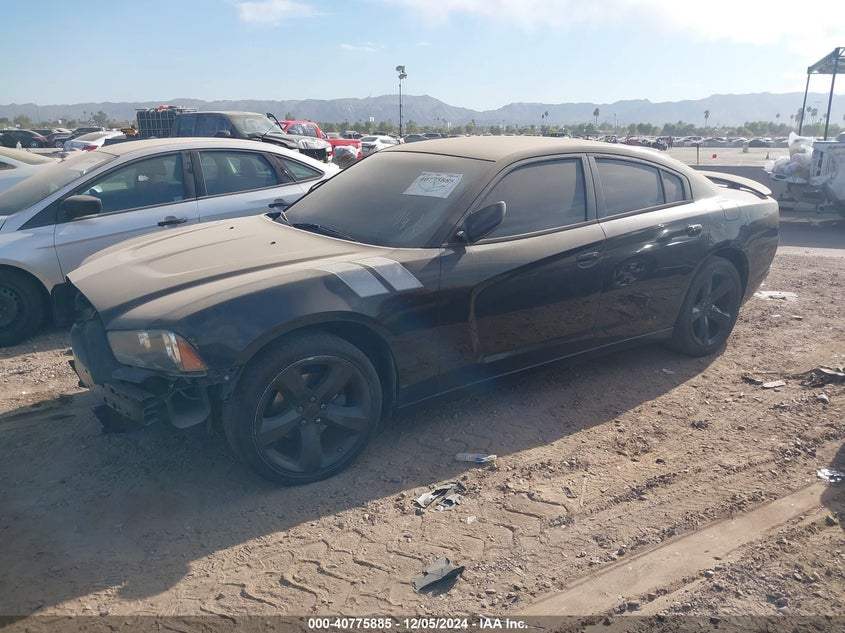 Vin: 2c3cdxhg1eh363720, lot: 41265365, dodge charger sxt plus 20142