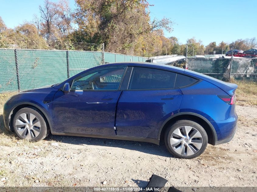 2023 Tesla Model Y Awd/Long Range Dual Motor All-Wheel Drive VIN: 7SAYGDEE8PA029896 Lot: 40775915