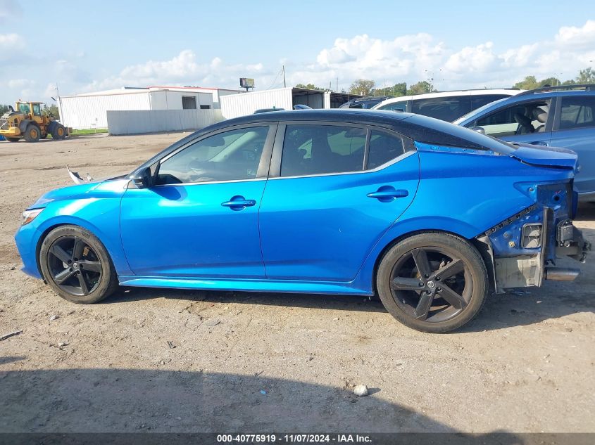 2021 Nissan Sentra Sr Xtronic Cvt VIN: 3N1AB8DV7MY274863 Lot: 40775919