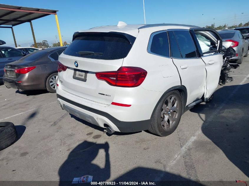 VIN 5UXTY3C04M9H84740 2021 BMW X3 no.4