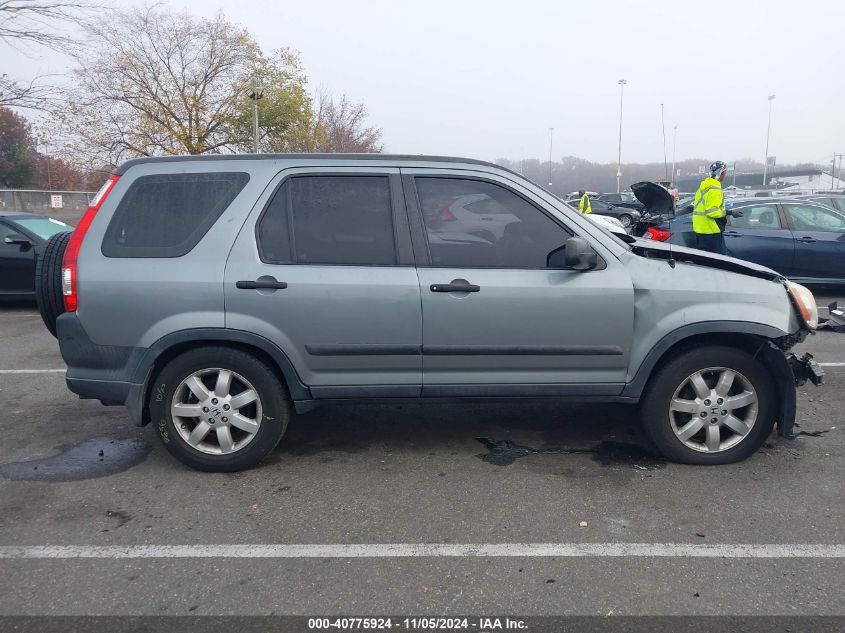 2006 Honda Cr-V Lx VIN: SHSRD78506U437584 Lot: 40775924