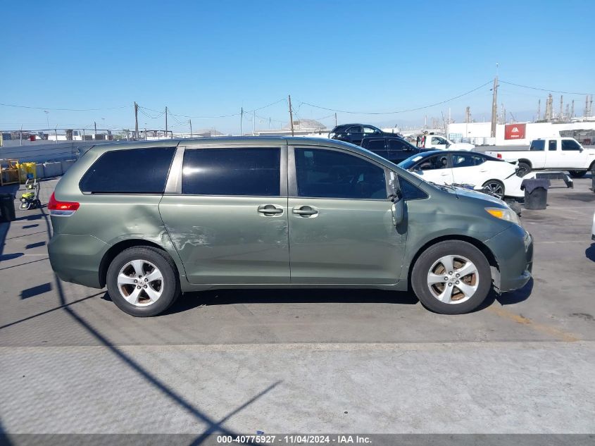 2012 Toyota Sienna Le 8 Passenger VIN: 5TDKA3DC1CS014843 Lot: 40775927