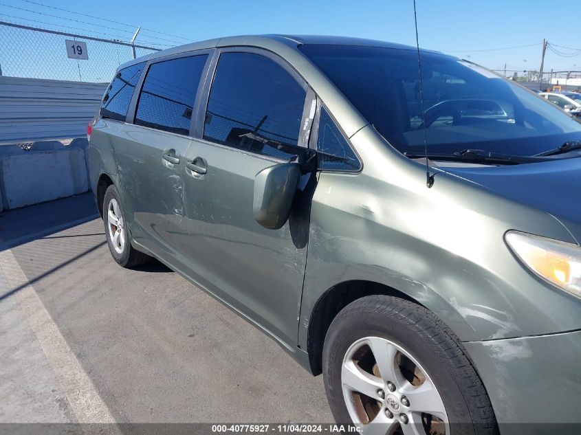 2012 Toyota Sienna Le 8 Passenger VIN: 5TDKA3DC1CS014843 Lot: 40775927