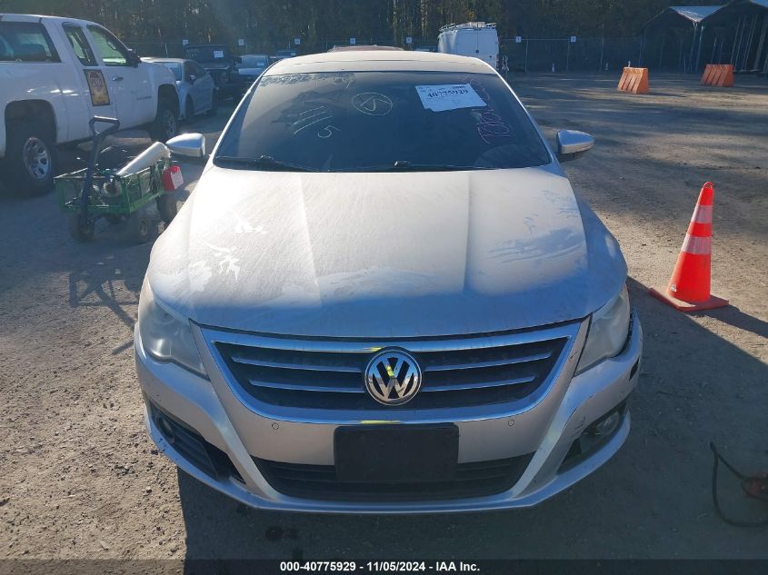 2011 Volkswagen Cc Vr6 Executive VIN: WVWGU7AN8BE729147 Lot: 40775929