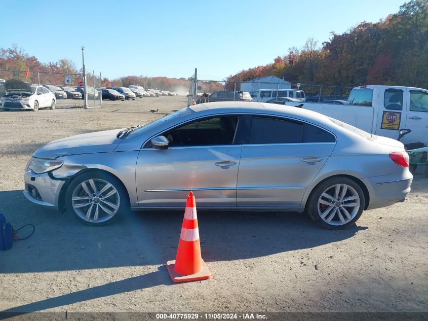 2011 Volkswagen Cc Vr6 Executive VIN: WVWGU7AN8BE729147 Lot: 40775929