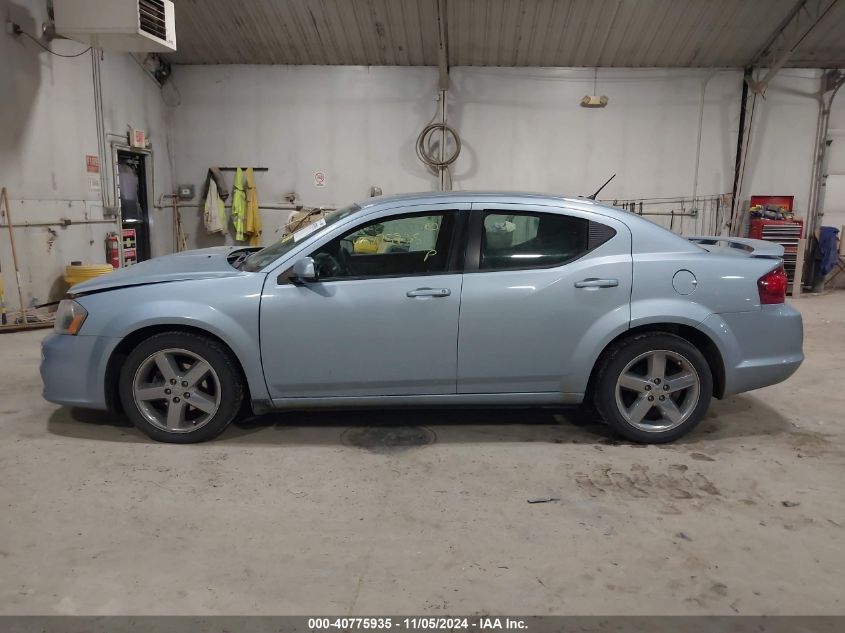 2013 Dodge Avenger Sxt VIN: 1C3CDZCB0DN552453 Lot: 40775935