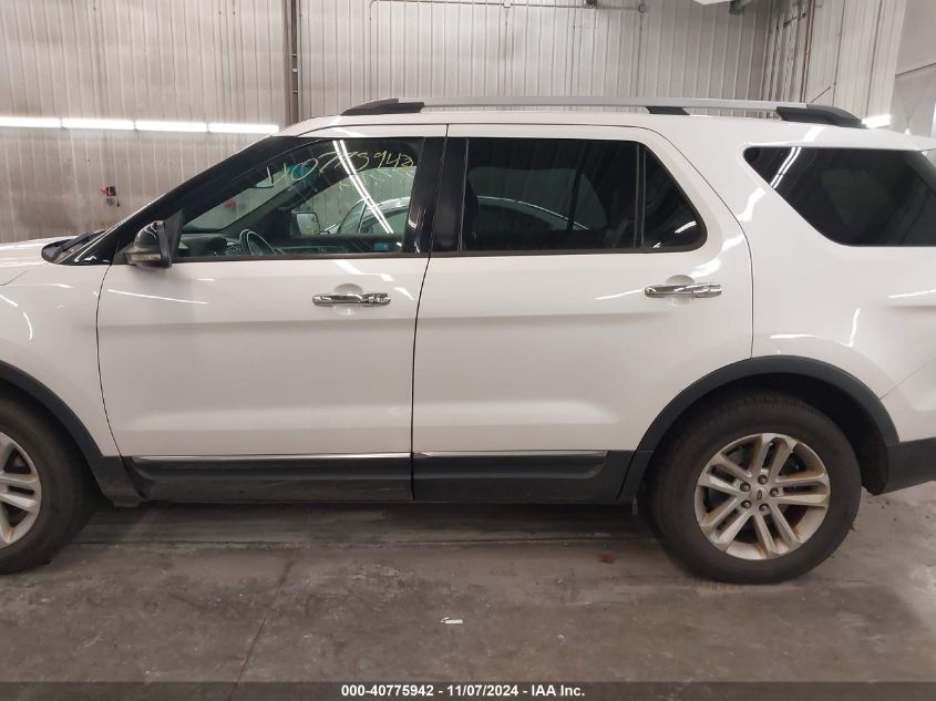 2013 Ford Explorer Xlt VIN: 1FM5K8D86DGA18493 Lot: 40775942