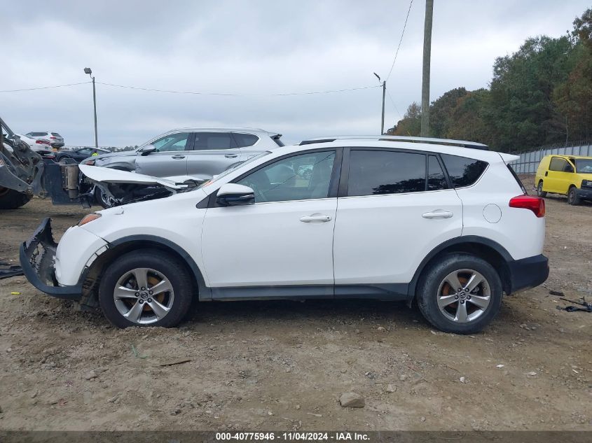 2015 Toyota Rav4 Xle VIN: 2T3WFREV3FW233683 Lot: 40775946