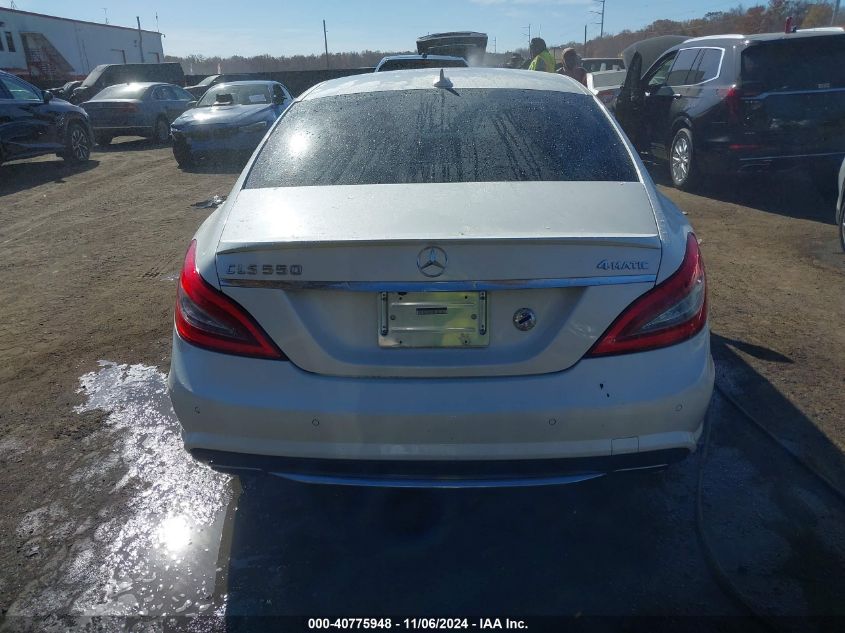 2014 Mercedes-Benz Cls 550 4Matic VIN: WDDLJ9BB8EA100240 Lot: 40775948