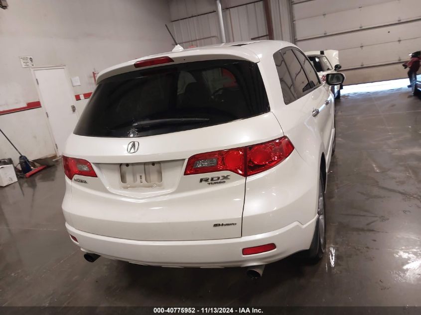 2008 Acura Rdx Base (A5) VIN: 5J8TB18248A011268 Lot: 40775952