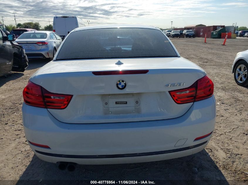 2016 BMW 428I VIN: WBA3V7C50G5A25735 Lot: 40775954