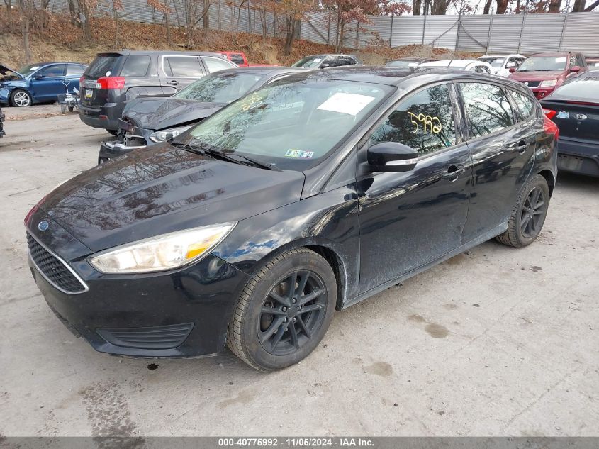 VIN 1FADP3K23HL332009 2017 Ford Focus, SE no.2