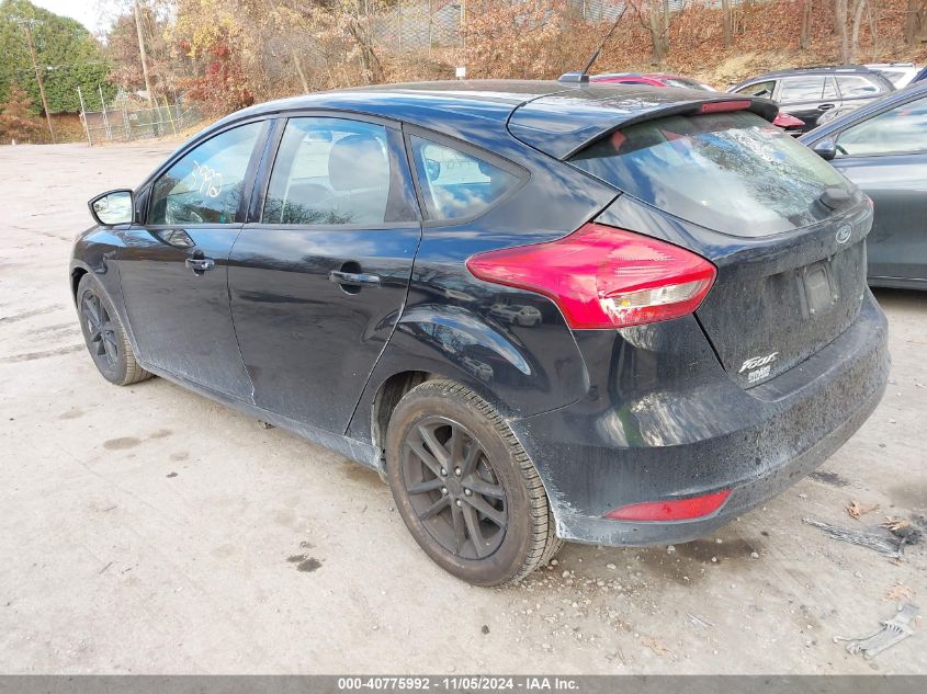 VIN 1FADP3K23HL332009 2017 Ford Focus, SE no.3