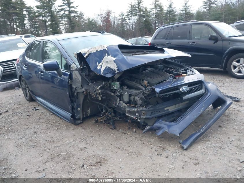 2016 Subaru Wrx Premium VIN: JF1VA1E63G9831056 Lot: 40776005