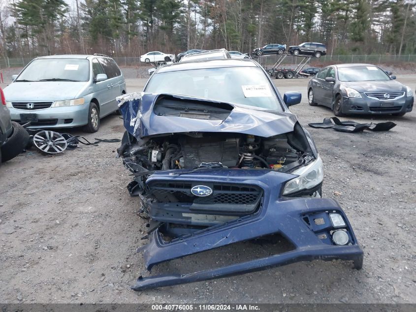 2016 Subaru Wrx Premium VIN: JF1VA1E63G9831056 Lot: 40776005