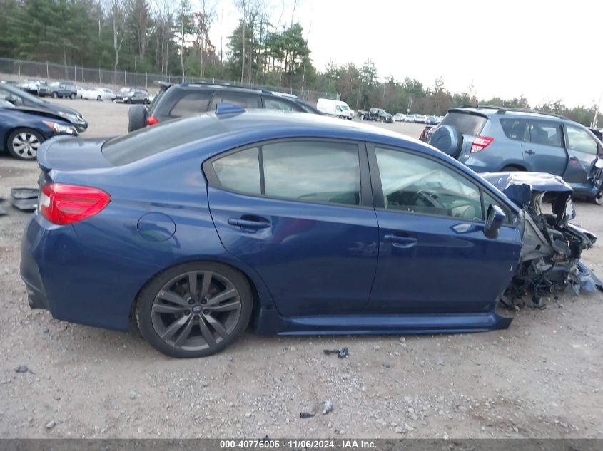 2016 Subaru Wrx Premium VIN: JF1VA1E63G9831056 Lot: 40776005