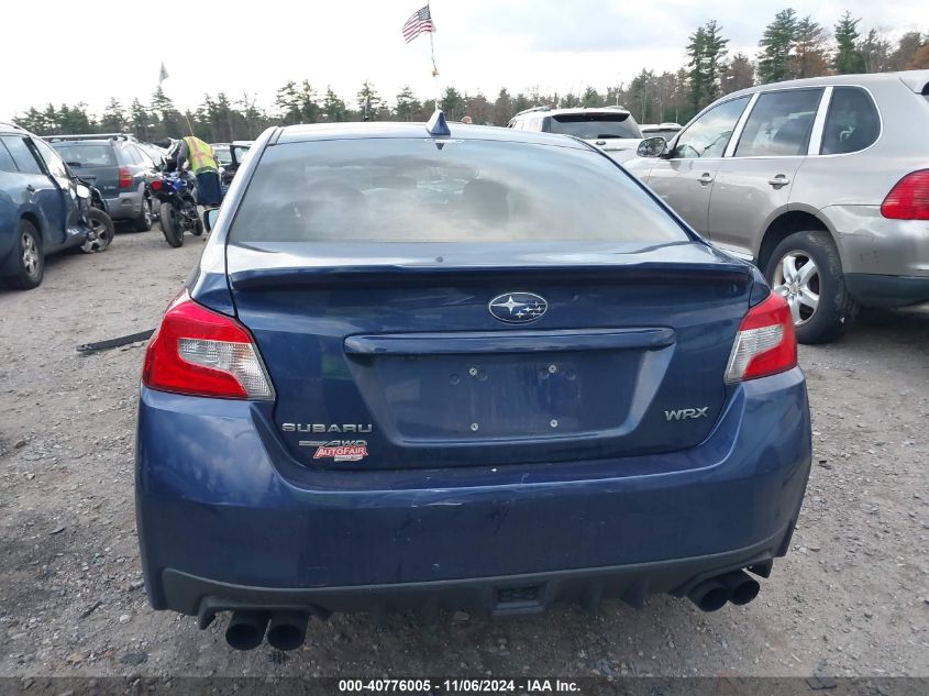 2016 Subaru Wrx Premium VIN: JF1VA1E63G9831056 Lot: 40776005