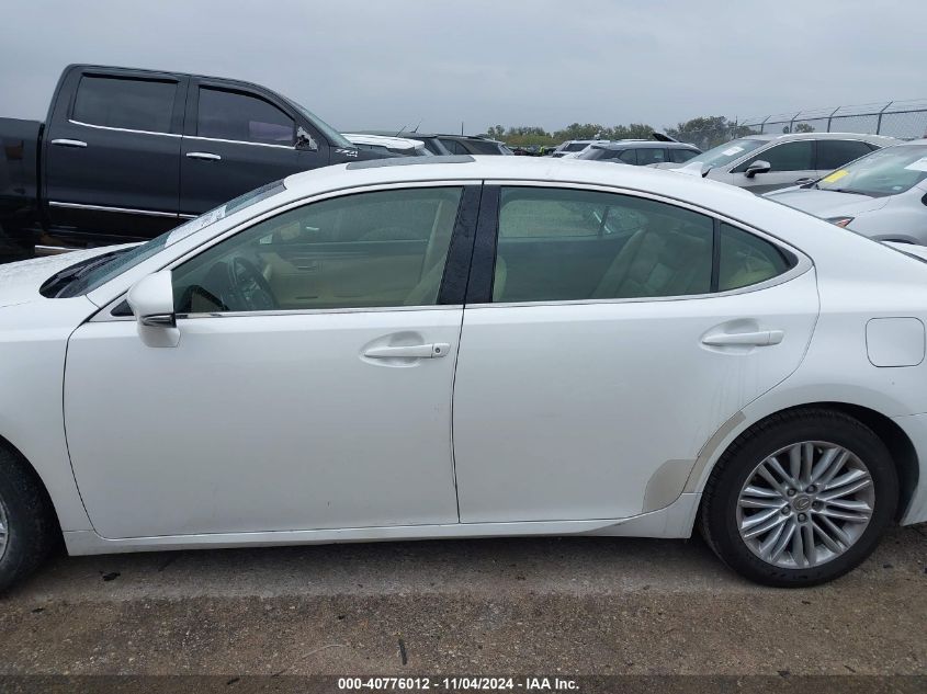 2013 Lexus Es 350 VIN: JTHBK1GG3D2080740 Lot: 40776012