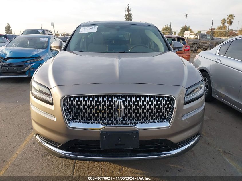 2021 Lincoln Nautilus Reserve VIN: 2LMPJ8KP9MBL02248 Lot: 40776021