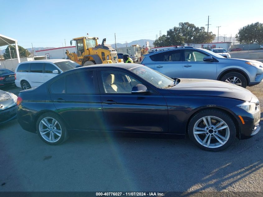 2016 BMW 320I VIN: WBA8E1G59GNT34579 Lot: 40776027