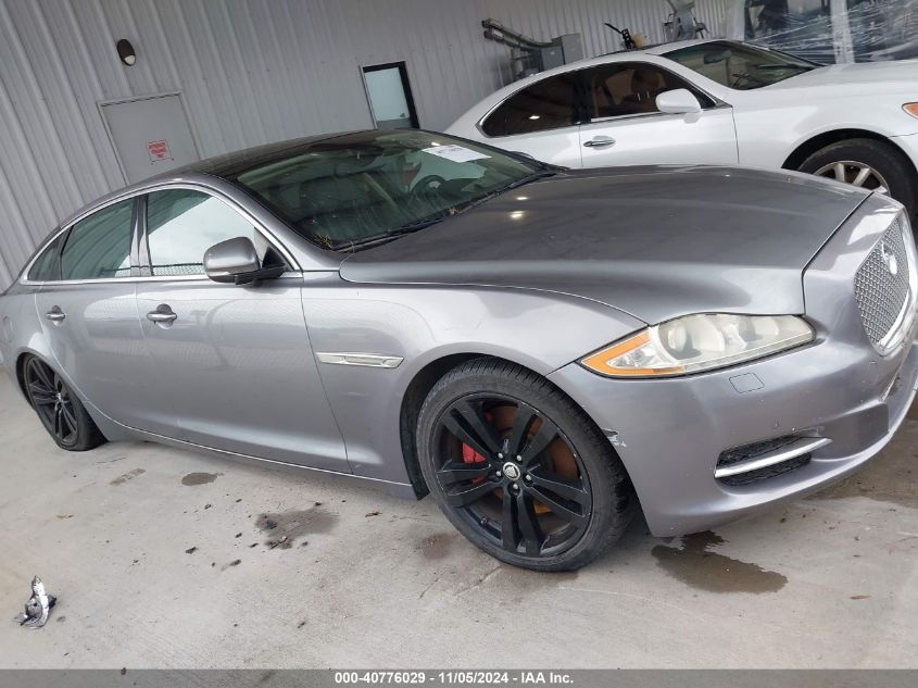 2013 Jaguar Xj Xjl Portfolio VIN: SAJWJ2GD0D8V50464 Lot: 40776029