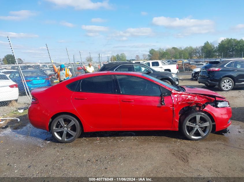 2016 Dodge Dart Gt VIN: 1C3CDFEB6GD570932 Lot: 40776049