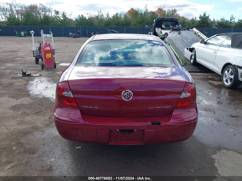 2005 Buick Lacrosse Cx VIN: 2G4WC532851309654 Lot: 40776052