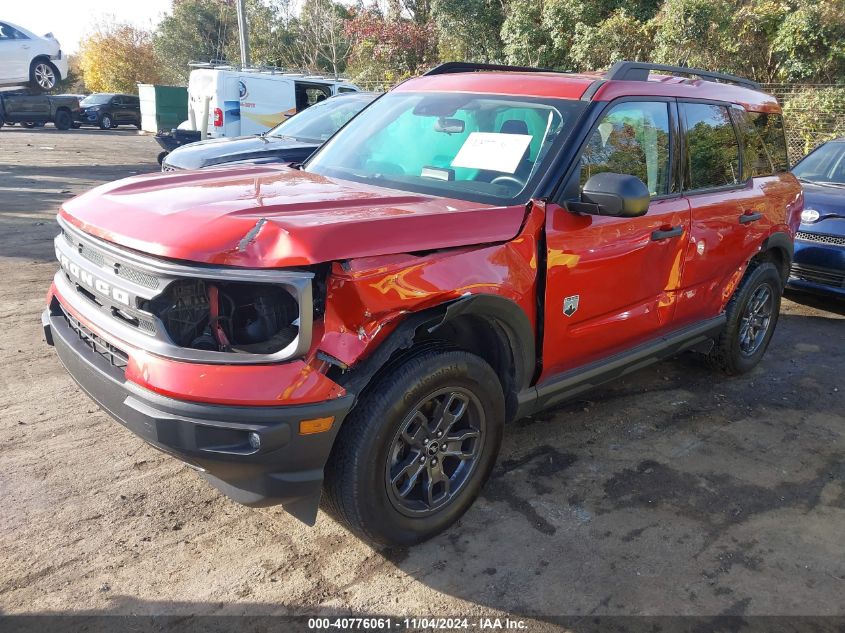 2022 Ford Bronco Sport Big Bend VIN: 3FMCR9B64NRE34515 Lot: 40776061