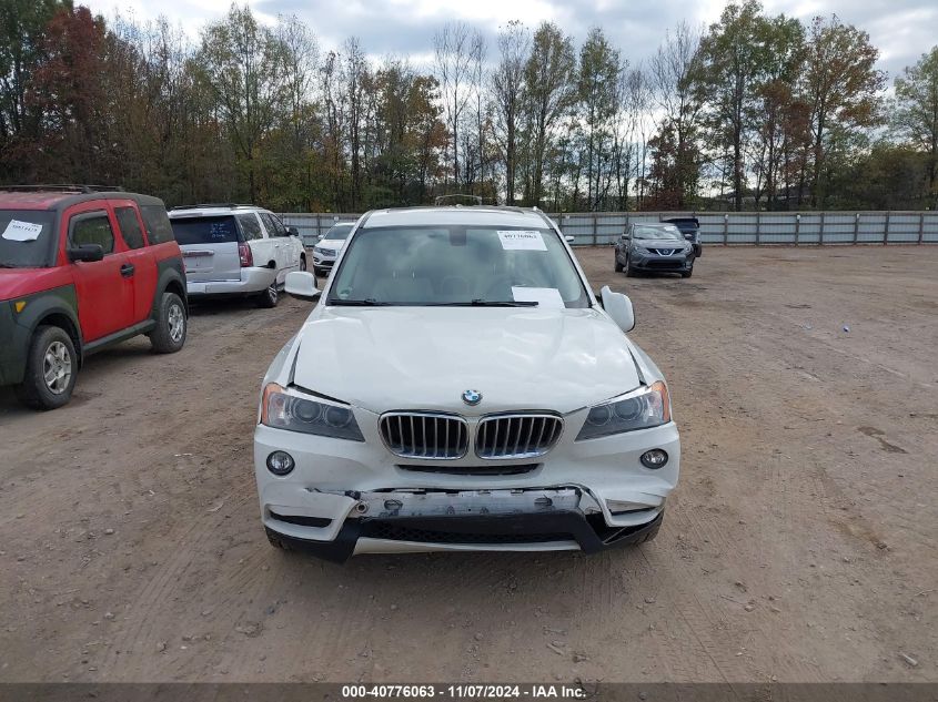 2013 BMW X3 xDrive28I VIN: 5UXWX9C58D0A17752 Lot: 40776063